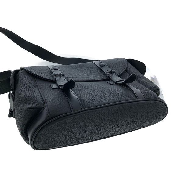 Louis Vuitton Christopher Messenger Taurillon Leather Black Shoulder Bag - Picture 3 of 14